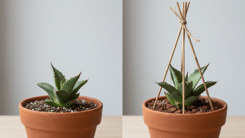 株がぐらぐらする原因と安定させる方法