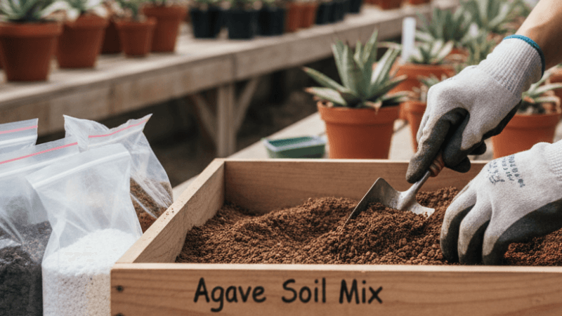 アガベが好む土の選び方と配合