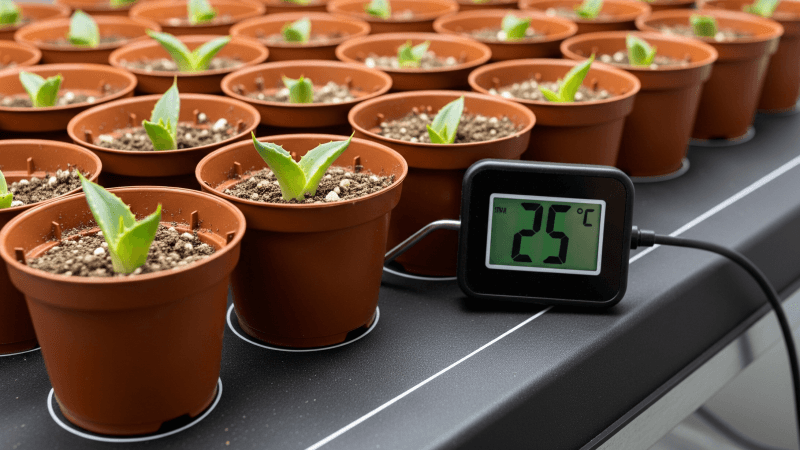 発芽に適した温度管理のポイント