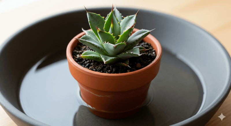 成長を促す腰水のやり方とは