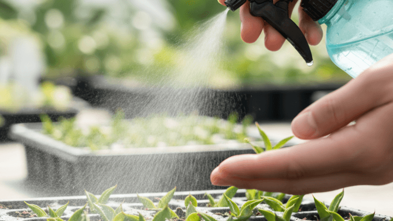 発芽後の管理で注意すべきこと