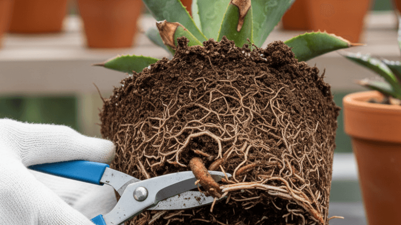 根詰まりも根腐れの一因になる