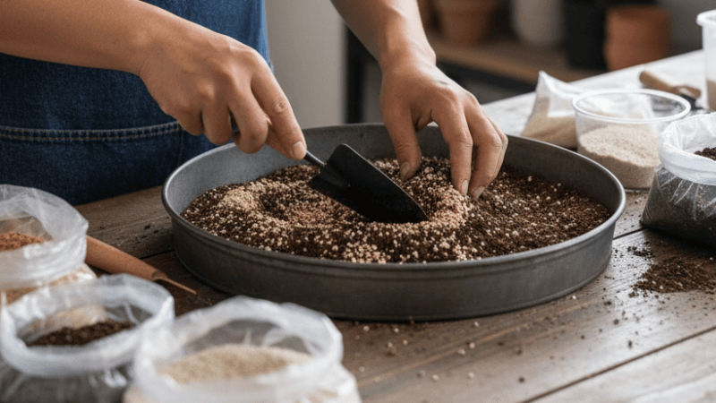 実生栽培で使う土の種類と準備