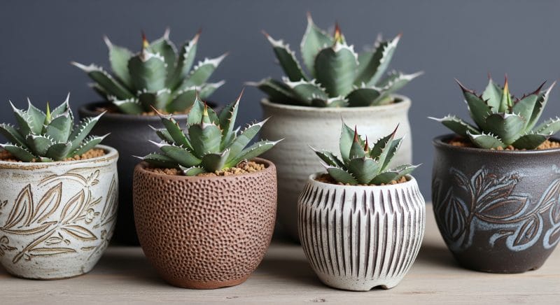 有名ブランドの作家鉢も人気