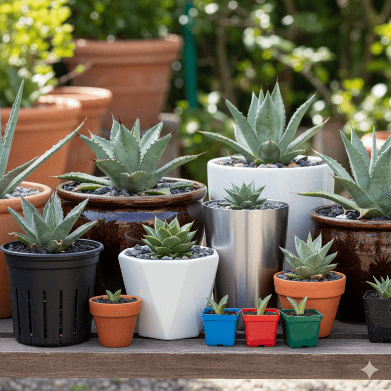 アガベの鉢選び完全ガイド｜育て方とおすすめを紹介